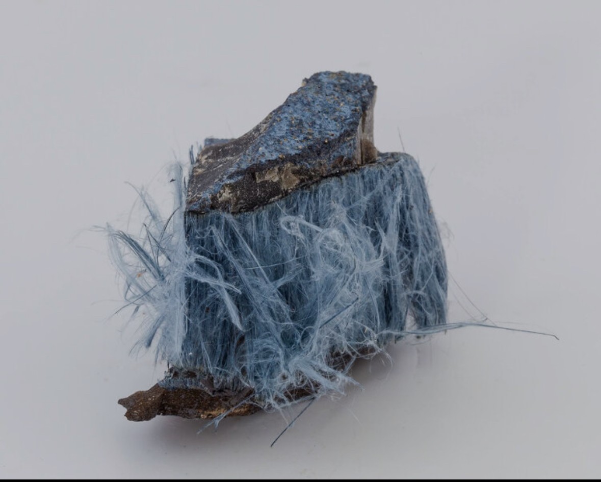 Asbestos-containing material in an older building showing the type of hazard covered during asbestos awareness training